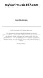 Mobile Screenshot of mykavirmusic157.com